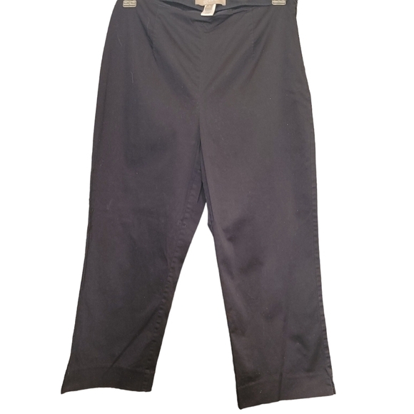 croft & barrow Pants - Croft & Barrow Capri Pants Black 12